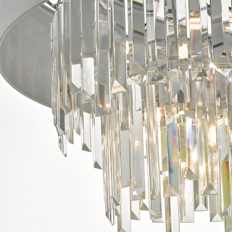 6 - Light Crystal Chandelier