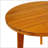 Acacia Round Outdoor Side Table With Slat Panel Design, Durable And Weather-Resistant For Versatile Use
