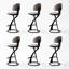 Chaise d'appoint noire (dossier de 6)-66590464-66590466-66590469