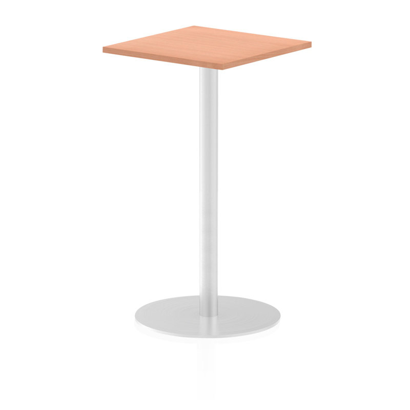 Leroya 60cm Rectangle Conference Table, Beech, 114.5cm H x 60cm W x 60cm D
