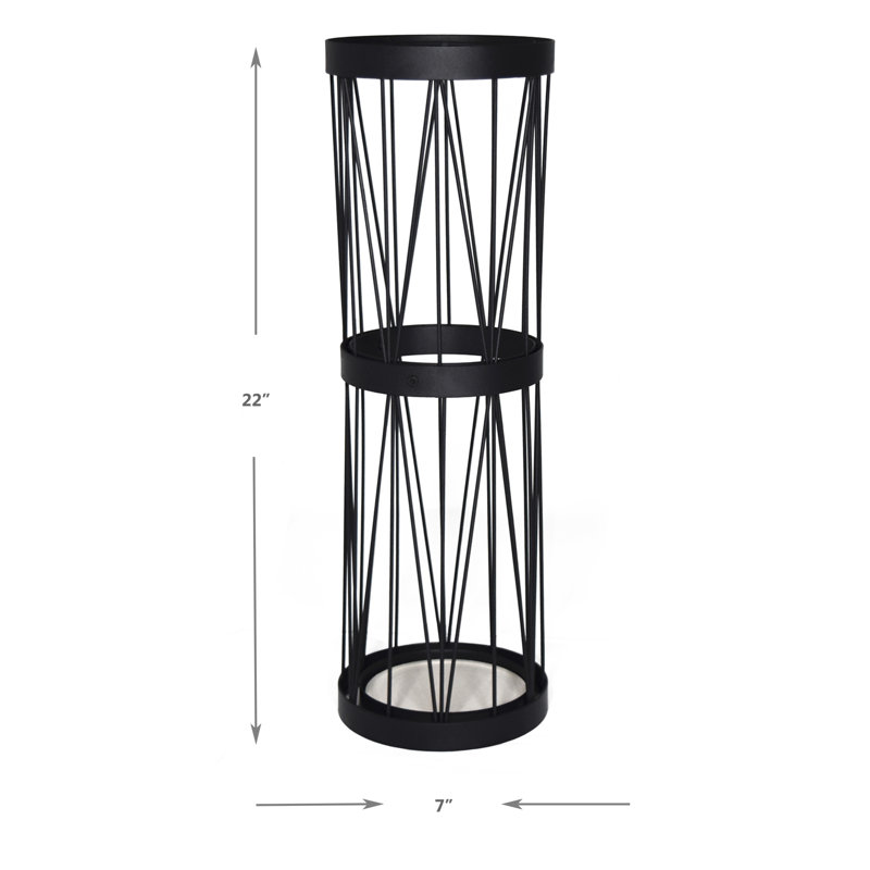Porte-parapluies Barrett, Noir