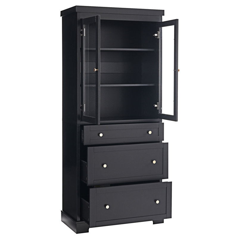 Freestanding Bathroom Cabinet With Adjustable Shelves