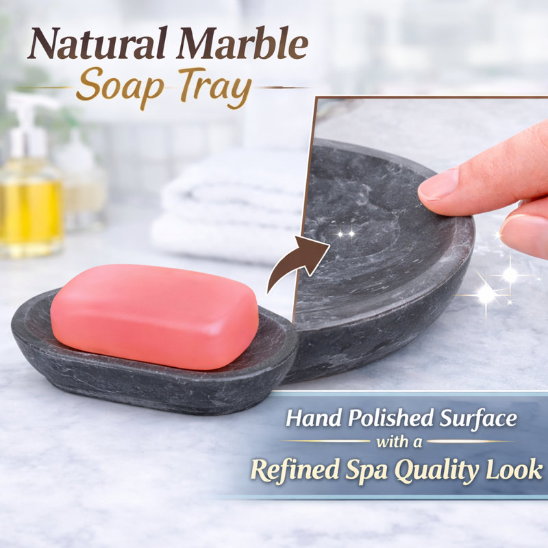 Joyner Marble Bathroom Tray