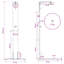 Outdoor Shower and Footwash Spout-131649090
