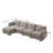 141.73'' Modular Upholstered Sectional Sofa-1672517295