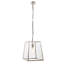 Norwalk 1 - Light Bright Nickel Lantern Pendant