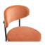 Upholstered Counter Stool with Metal Frame-294689688