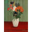 Bouquet of Flowers with China Asters and Tokyos by Henri Rousseau - Wrapped Canvas Painting-1284257208