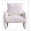 Fauteuil d'appoint moderne en chenille