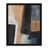 Black Slim Unmatted Picture Framed