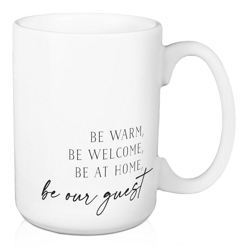 Tasse Be Warm Be Welcome