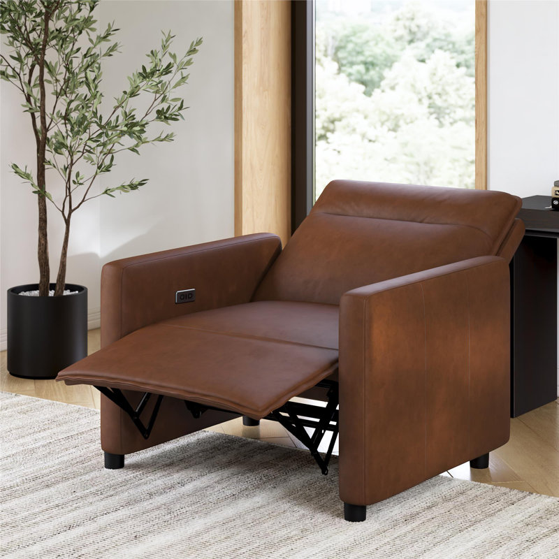 Carolan Faux Leather Power Recliner