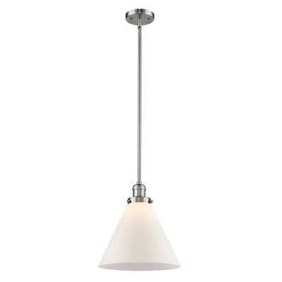 Luminaire suspendu conique à 1 lumière Anner