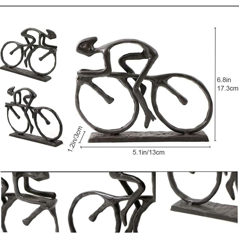 Statue amateur de vélo