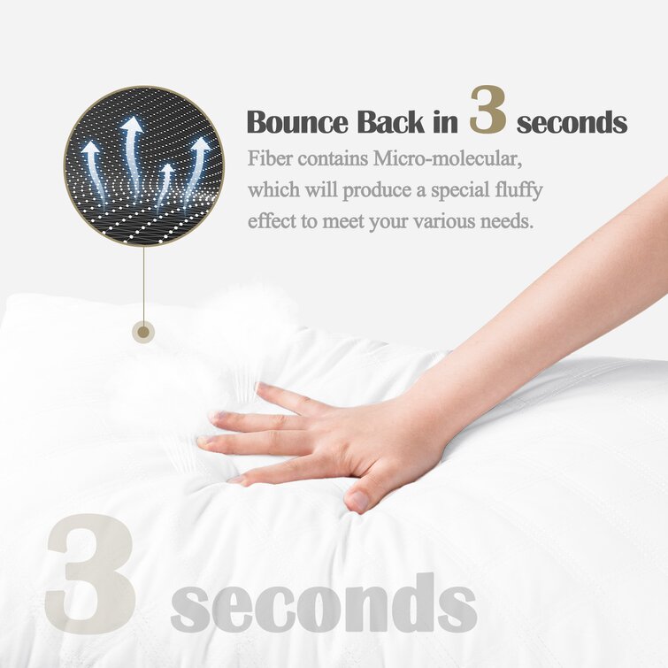 SORMAG Bed Pillows for Side Sleeper Queen Size Pillows for Bed Set of 2  Cooling Hotel Gusseted Pillows for Sleeping Down Alternative Filling Luxury  Soft Supportive Plush Pillows 2 Pack 20 x