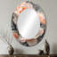 Miroir mural rose-533624327