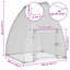 Chicken Cage Silver Galvanised Steel-1028419071