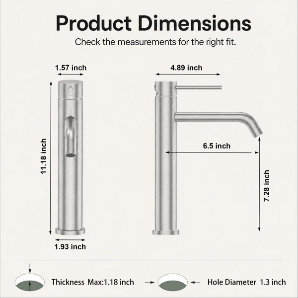 Product Dimensions