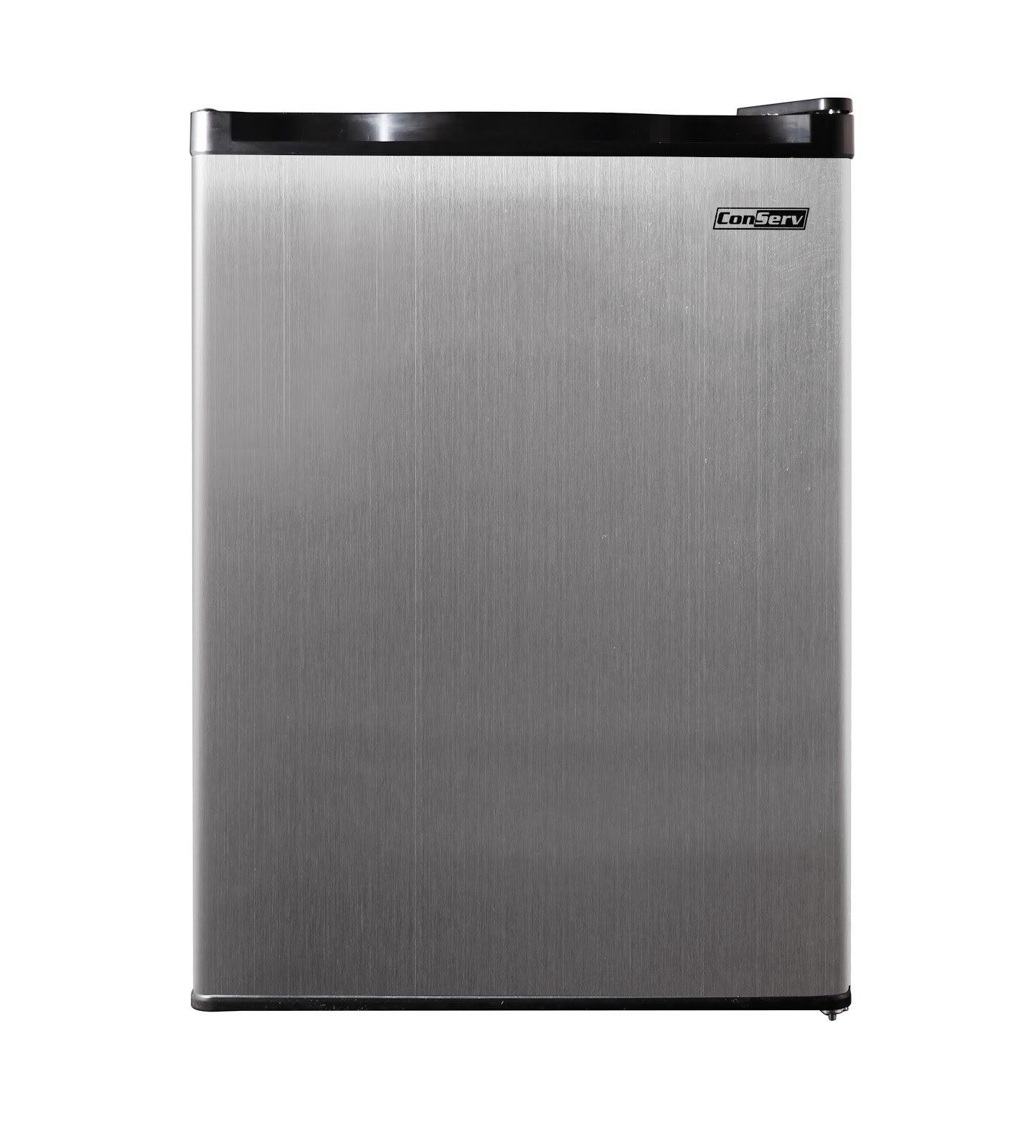 18in Stainless Compact Mini Refrigerator 2.6cf Reversible Door 115V — FIN-0016978 | Fridge.com