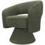 Fauteuil demi-tonneau, fauteuil d'appoint pivotant, fauteuil de bienvenue