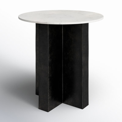 Edana Marble Top End Table