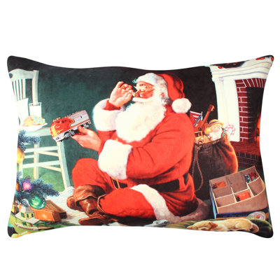 Coussin lavable de qualité supérieure avec housse amovible, 13 x 19 po, 50% coton / 50% polyester | Rembourrage en silicone, fermeture à glissière dissimulée, repassable | Parfait pour la décoration intérieure, les canapés et le confort d'assise