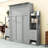 Wood Space-Saving Murphy Bed with Multi-Functionality-1623158455-1623158454