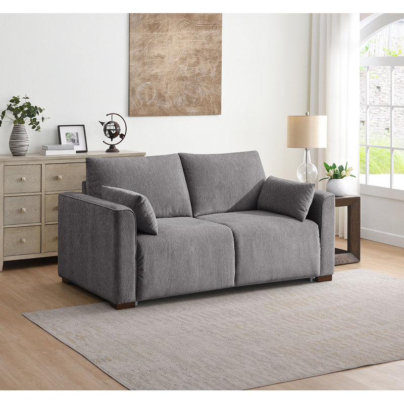 Scottsboro 3 Seater Sofa Bed, Light Grey