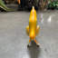 Statue poisson jaune