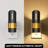Plug Into Wall LED Night Light, Dusk To Dawn Sconce For Nightstand In Bamboo Shape
