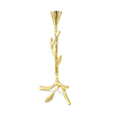 Stainless Steel Tabletop Candlestick Set