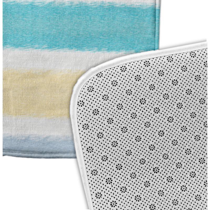 Lemaire Non-Slip, 24" W x 17" L, Blue