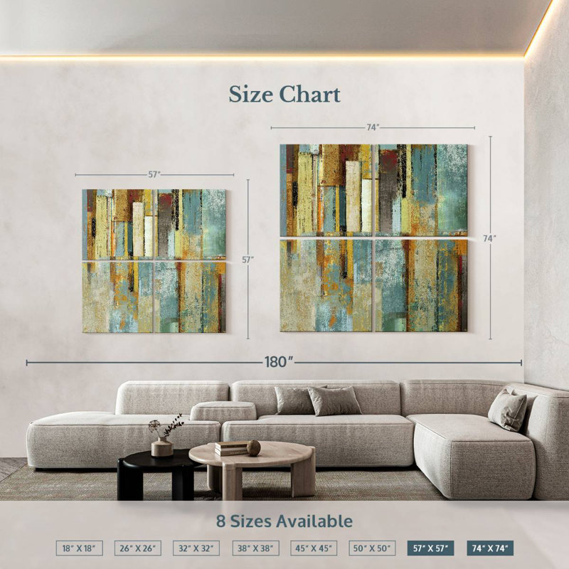 Tribeca, 57" H x 57" W