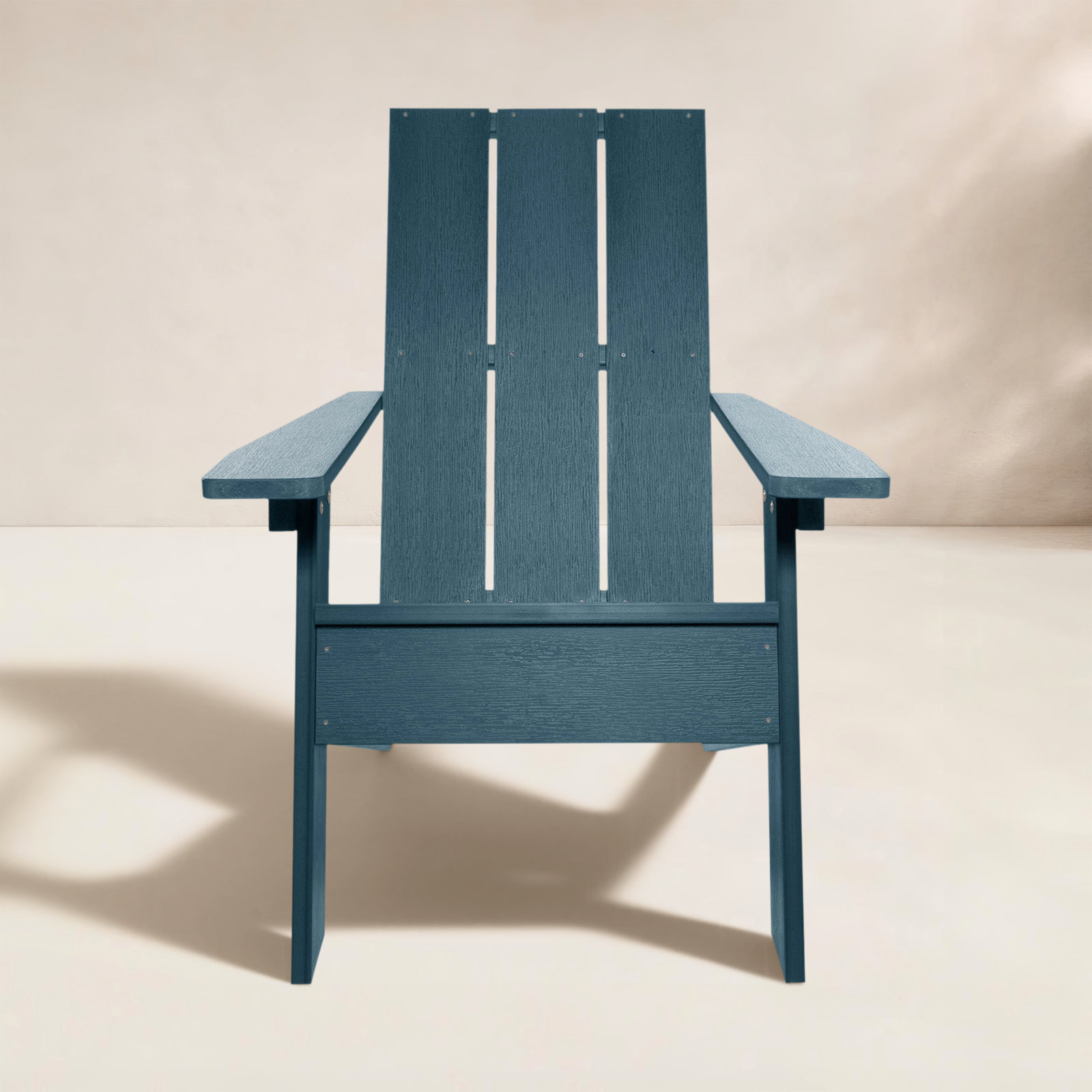 Byrnes Outdoor Adirondack Chair, Nantucket Blue