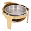 Chauffe-plat rond en acier inoxydable 9,51 pte