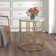 Marble Top End Table