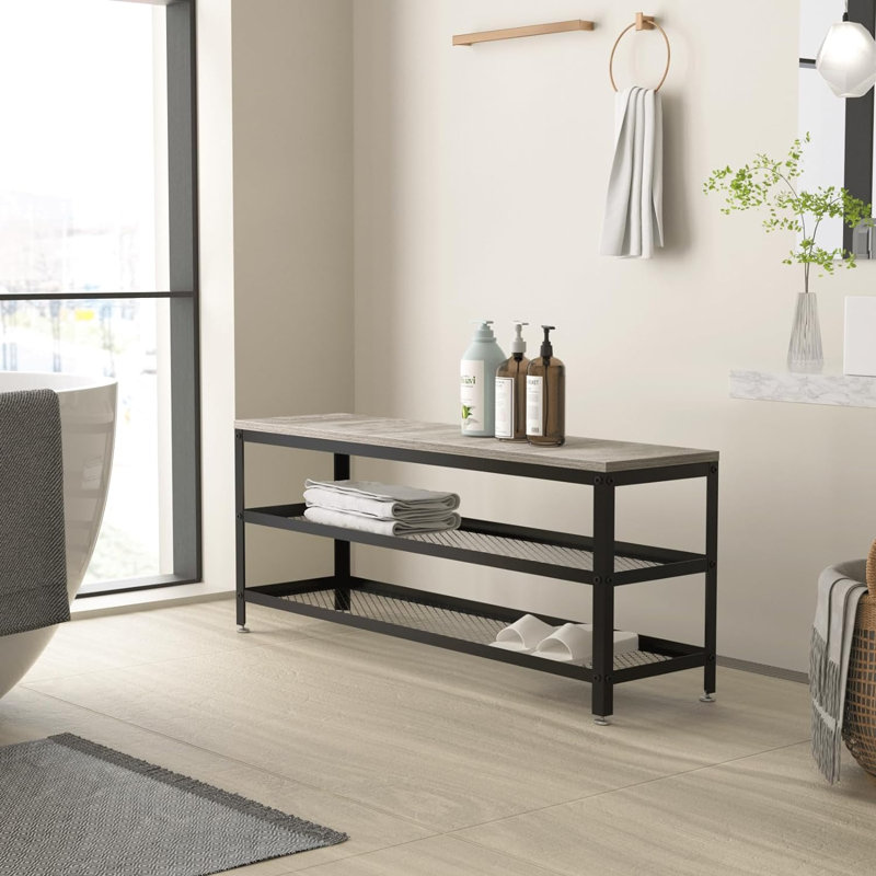 10 Pair Shoe Storage Bench