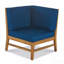 Fauteuil d'angle, bleu-599126487
