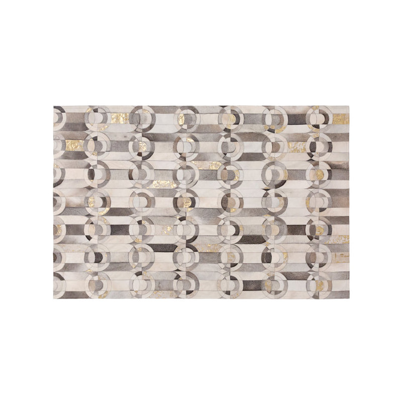 Art Hide Cowhide Area Rug in Gray