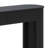 Modern Console Table With Fluted Design, Oval Top And 2 Drawers-1595095283