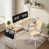 Beige/White Table/Beige Chair sélectionné
