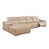 Beige Genuine Leather est en rupture de stock