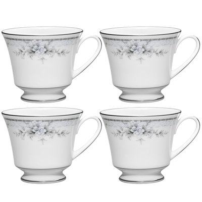 Noritake Sweet Leilani Set Of 4 Cups, 8 Oz.