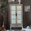 Grande armoire de rangement 55,12 po - Buffet en bois rustique - Buffet polyvalent