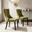 Chaise rembourrée en bois massif-1614535710