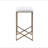 Backless Upholstered Counter Stool 26"H