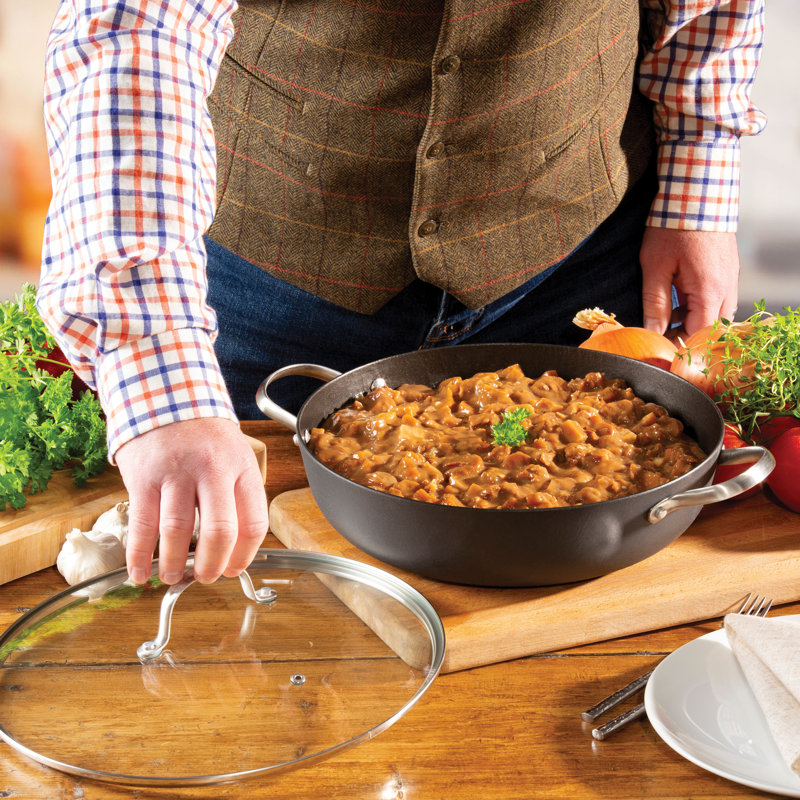 Hairy Bikers Cast Iron Round Dutch Oven, 30 cm