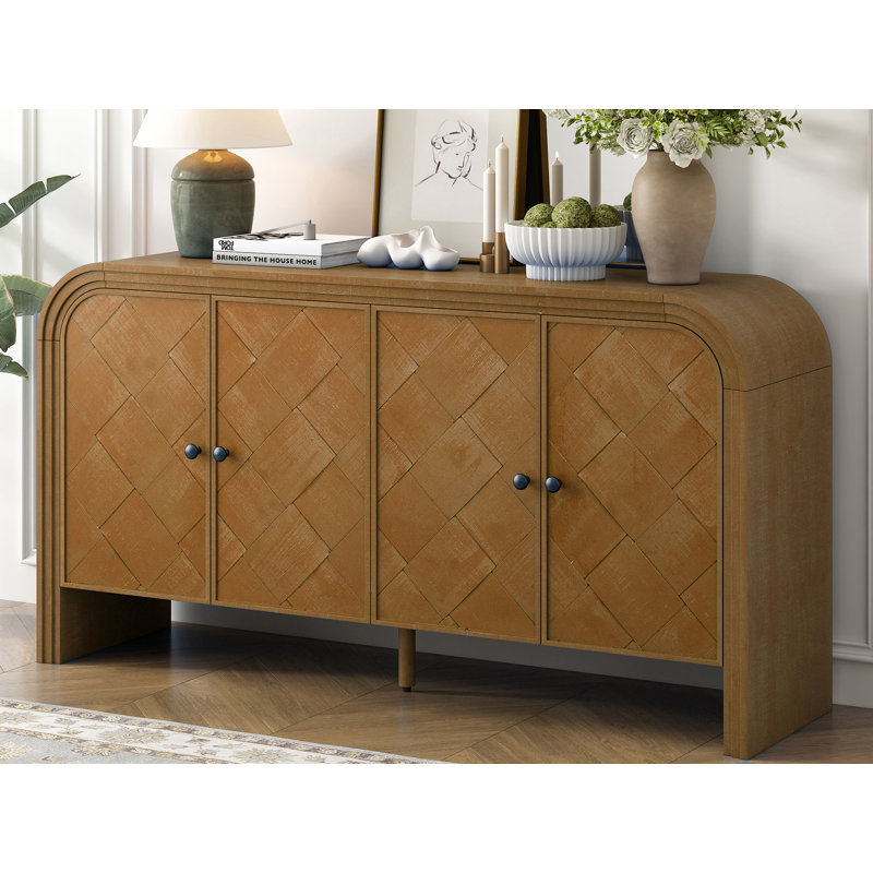 60' ' sideboard, Brun