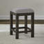Ensemble de console 4 pièces Trenea avec 3 tabourets rembourrés
