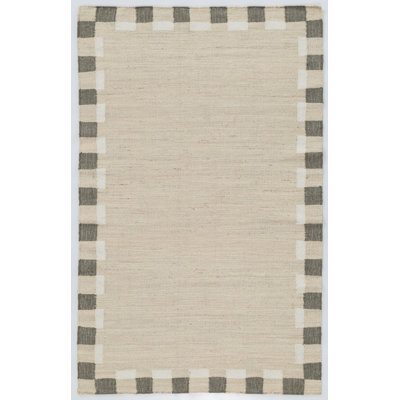 Heidi Checkered Flatweave Jute Rug